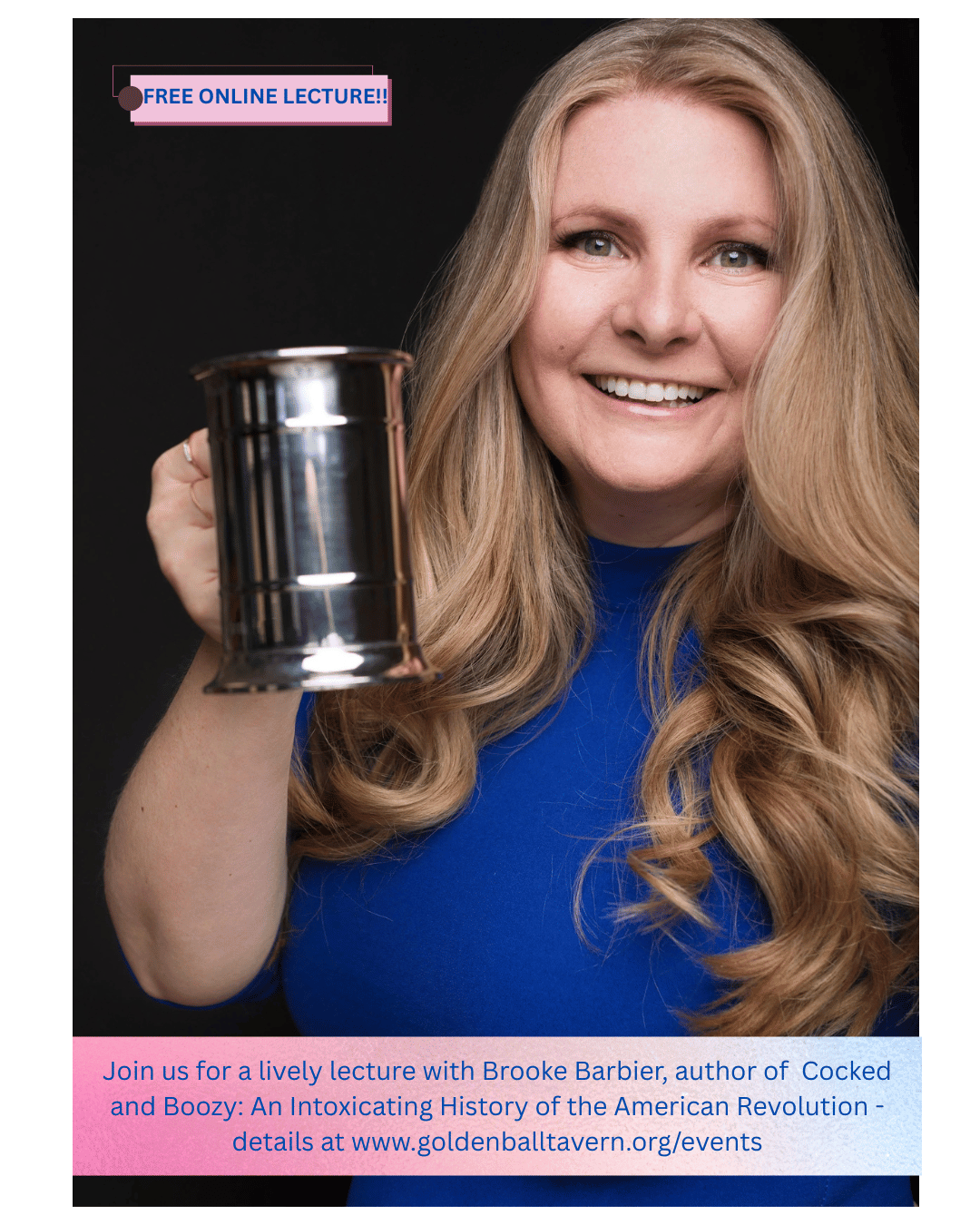 Cocked and Boozy - online lecture with author Brooke Barbier